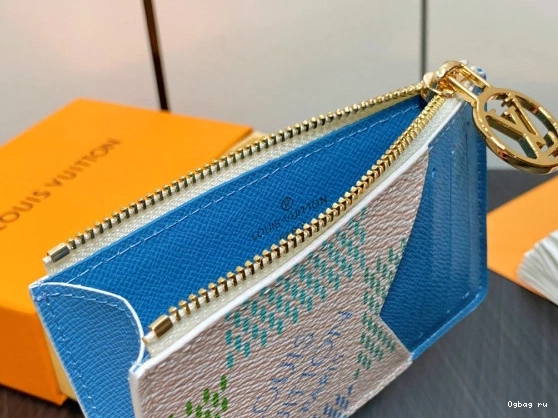 VUITTON Card Holder-12*8*0.8cm LOUIS Romy 0730